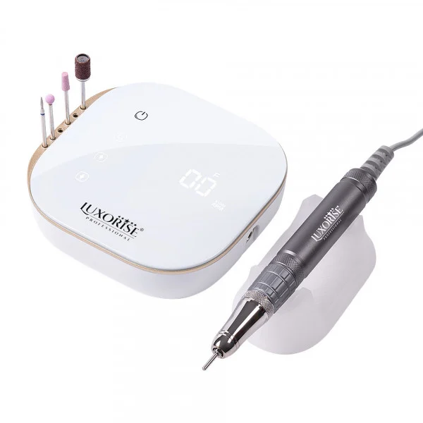 Freza profesională brushless LUXORISE NailRevolution PRO albă